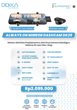 bali dashcam mirorring